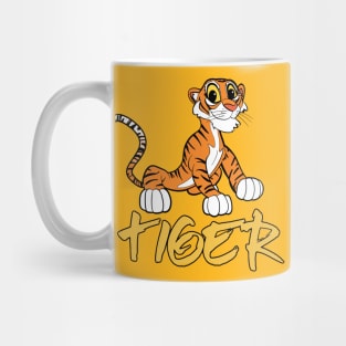 Tiger Cartoon Mug